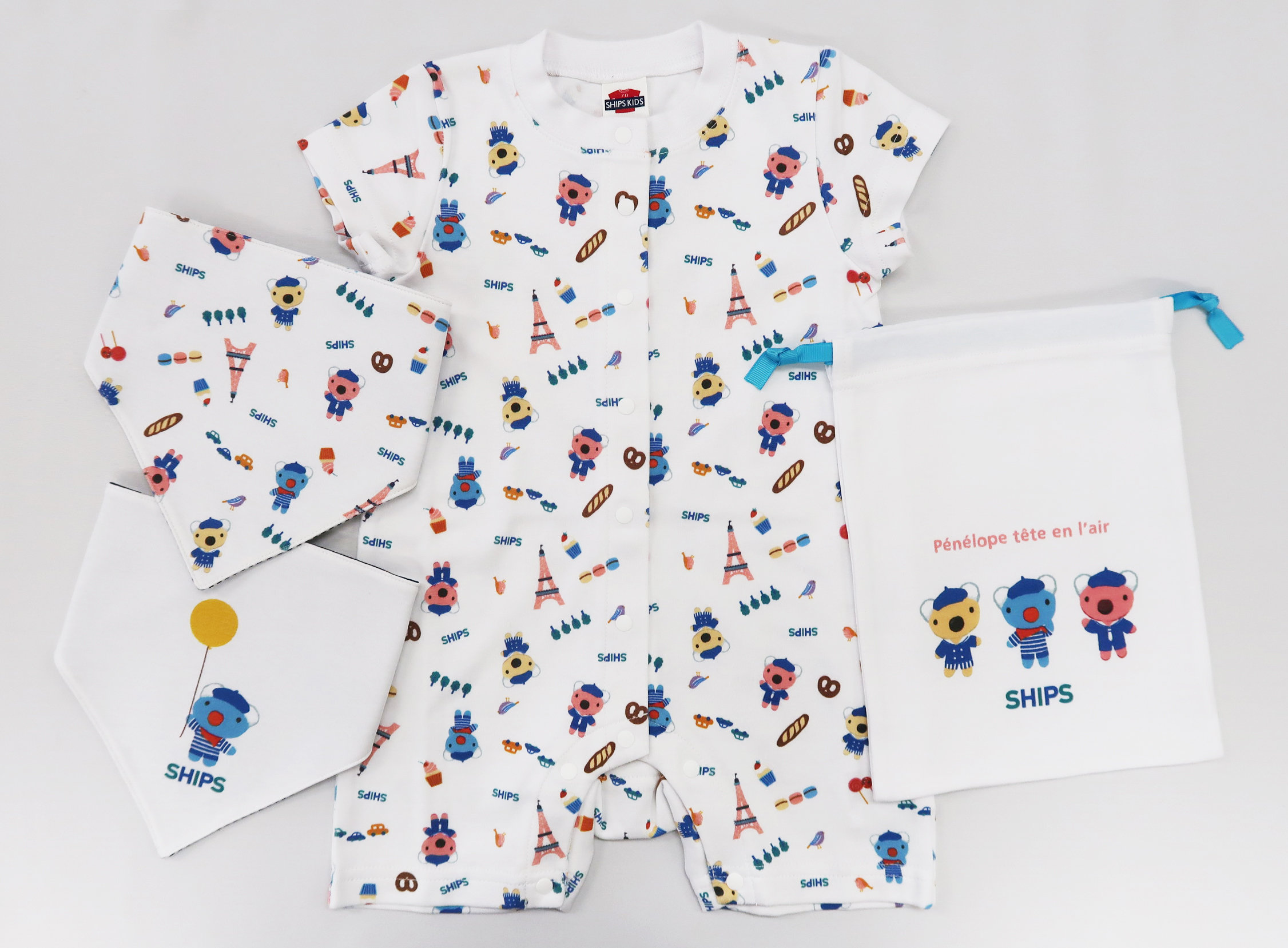 新商品「PENELOPE STY&ROMPERS SET」｜お知らせ｜「Penelope tete en l